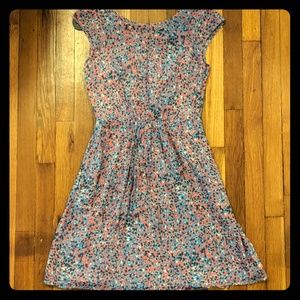JCrew Dotted Silk Dress